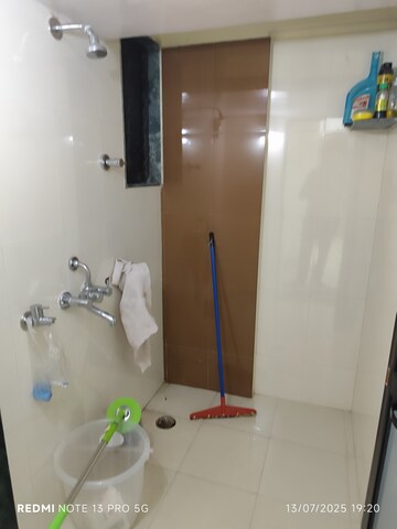 Bathroom in 1 BHK Apartment at Bhakti Park Anand Nagar, Anand Nagar – for Rent