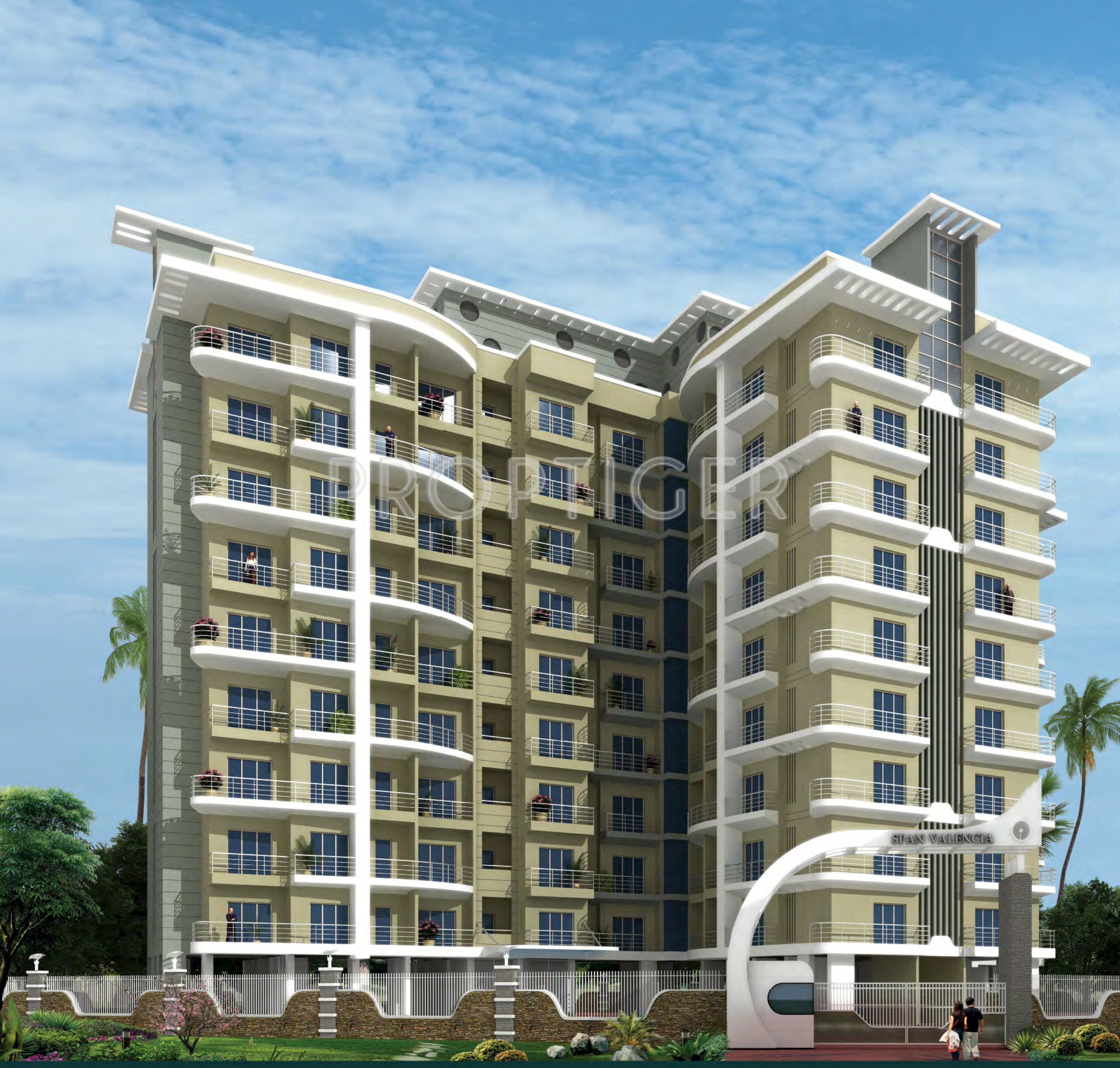 2 BHK Apartment For Sale in Span Valencia