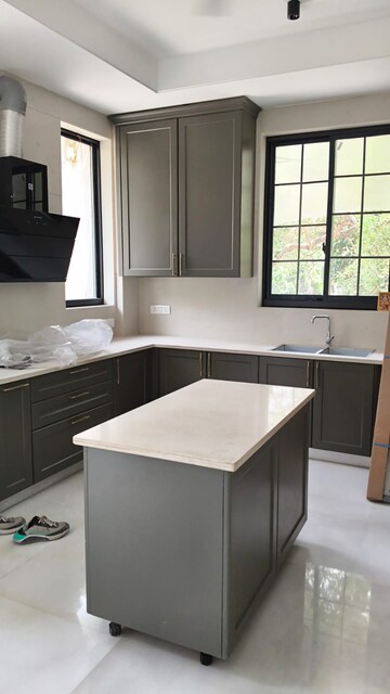 Kitchen in 3 BHK Builder Floor at Boutique Residential Apartments C-253, Defence Colony – for Rent
