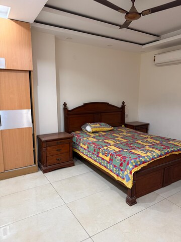 Bedroom in 4 BHK Builder Floor at Green Fields Colony – for Rent