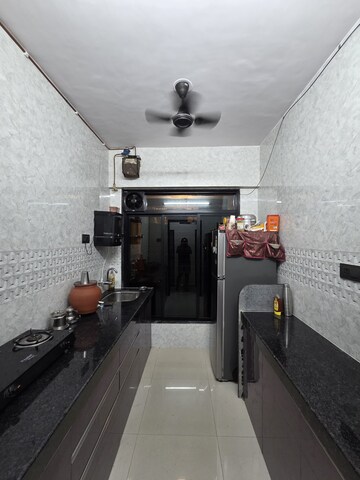 Kitchen in 1 BHK Apartment at Mahape – for Rent