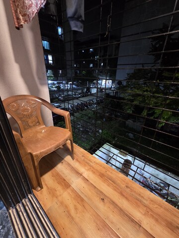 Balcony in 1 BHK Apartment at Mahape – for Rent