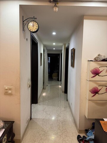 Building Lobby in 4 BHK Builder Floor at East Of Kailash – for Rent