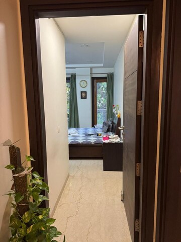 Building Lobby in 4 BHK Builder Floor at East Of Kailash – for Rent