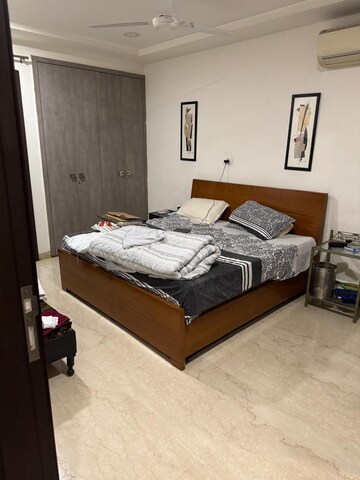 Bedroom in 4 BHK Builder Floor at East Of Kailash – for Rent