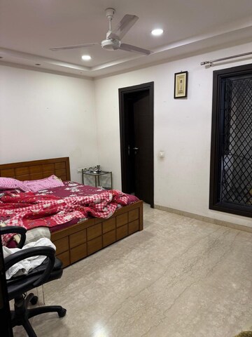 Bedroom in 4 BHK Builder Floor at East Of Kailash – for Rent