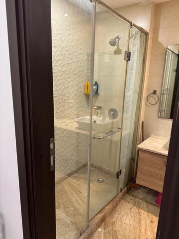 Bathroom in 4 BHK Builder Floor at East Of Kailash – for Rent