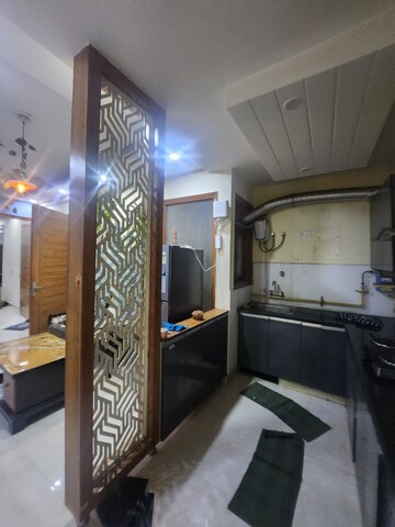 Kitchen in 2 BHK Builder Floor at Palm Residency Chhatarpur, Chattarpur – for Rent