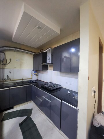 Kitchen in 2 BHK Builder Floor at Palm Residency Chhatarpur, Chattarpur – for Rent