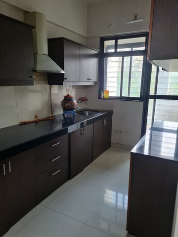 Kitchen in 2 BHK Apartment at L&T Seawoods Residences Phase 2, Seawoods – for Rent