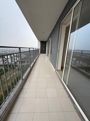 Balcony in 3 BHK Apartment at Godrej Woods, Sector 43 – for Rent