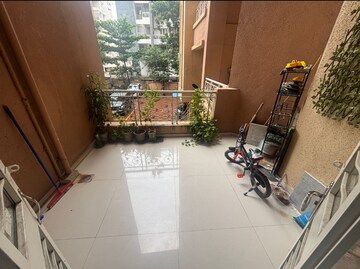 Balcony in 2 BHK Apartment at Royale Rahadki Greens Phase 2, Pimple Saudagar – for Rent