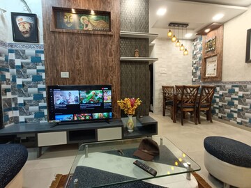 Living Room in 2 BHK Apartment at Agarwal Lifestyle, Virar West – for Sale
