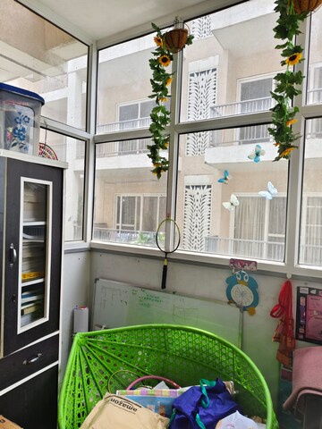 Balcony in 2 BHK Apartment at Ace Palm Floors, Sector 89 – for Rent