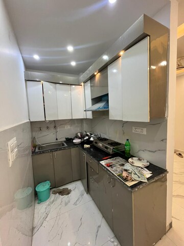 Kitchen in 1 BHK Builder Floor at Dwarka Mor – for Rent