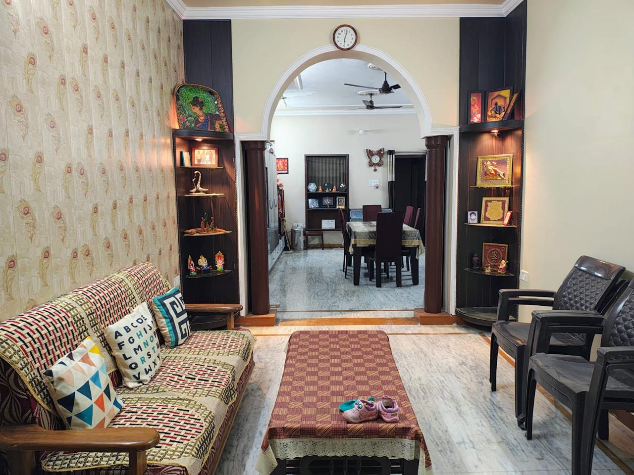 2 BHK + Pooja Room,Study Room,Extra Room Independent House For Rent in 2bhk Fully Furnished Sing