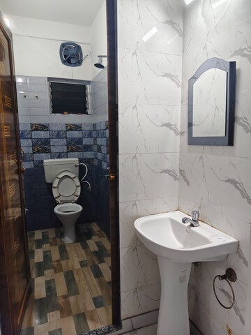 Bathroom in 2 BHK Apartment at Rajarhat Residency, Rajarhat – for Rent
