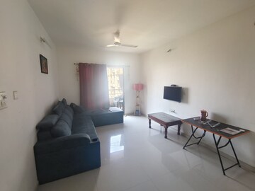 Living Room in 1 BHK Apartment at Rohan Abhilasha, Wagholi – for Rent