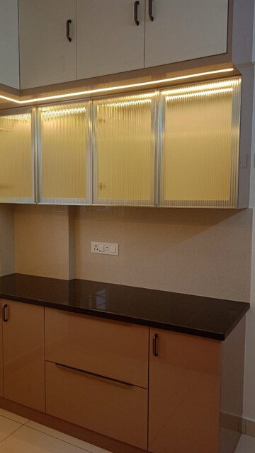Kitchen in 3 BHK Apartment at Ambience Courtyard, Manikonda – for Rent
