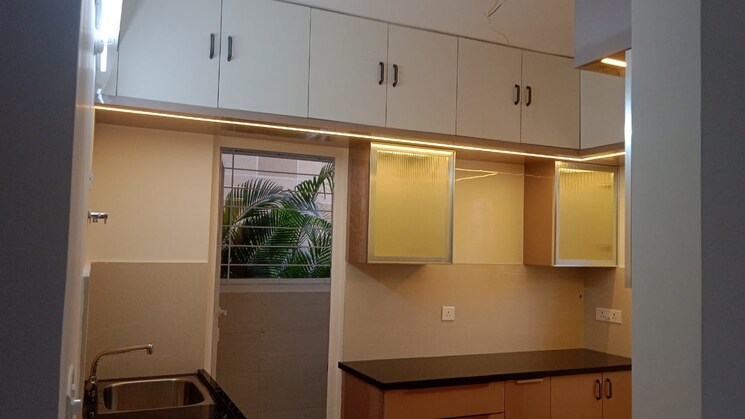 Kitchen, ambience-courtyard 3 Bedroom 1835 Sq.Ft. Apartment In Manikonda Hyderabad 8950068