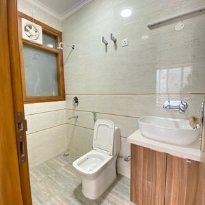 Attached Bathroom in 3 BHK Builder Floor at Vasant Kunj Enclave – for Sale