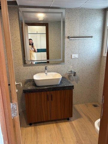 Bathroom in 3 BHK Apartment at Prestige Beverly Hills, Kokapet – for Rent