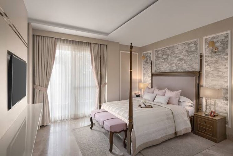 Bedroom, sector 107 3.5 Bedroom 1750 Sq.Ft. Builder Floor In Sector 107 Noida 8950087