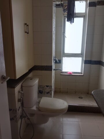 Bathroom in 3 BHK Apartment at Unitech The Close North, Sector 50 – for Rent