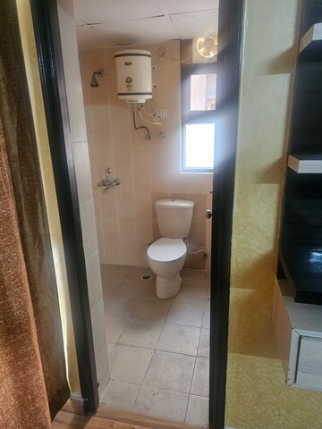 Bathroom in 2 BHK Apartment at Jaipurias Sunrise Greens Zirakpur, Vip Road – for Rent