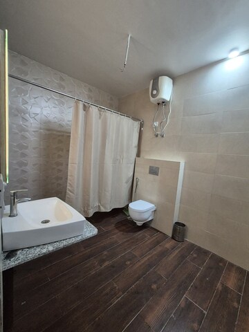 Bathroom in Studio Builder Floor at Sector 21 – for Rent