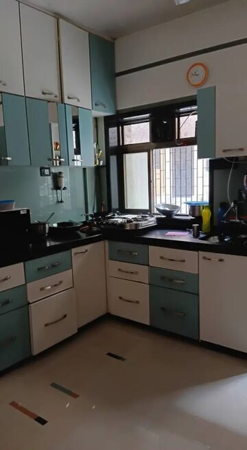 Kitchen in 2.5 BHK Villa at Unnat Nagar CHS, Goregaon West – for Rent