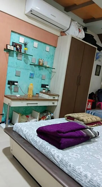 Bedroom in 2.5 BHK Villa at Unnat Nagar CHS, Goregaon West – for Rent