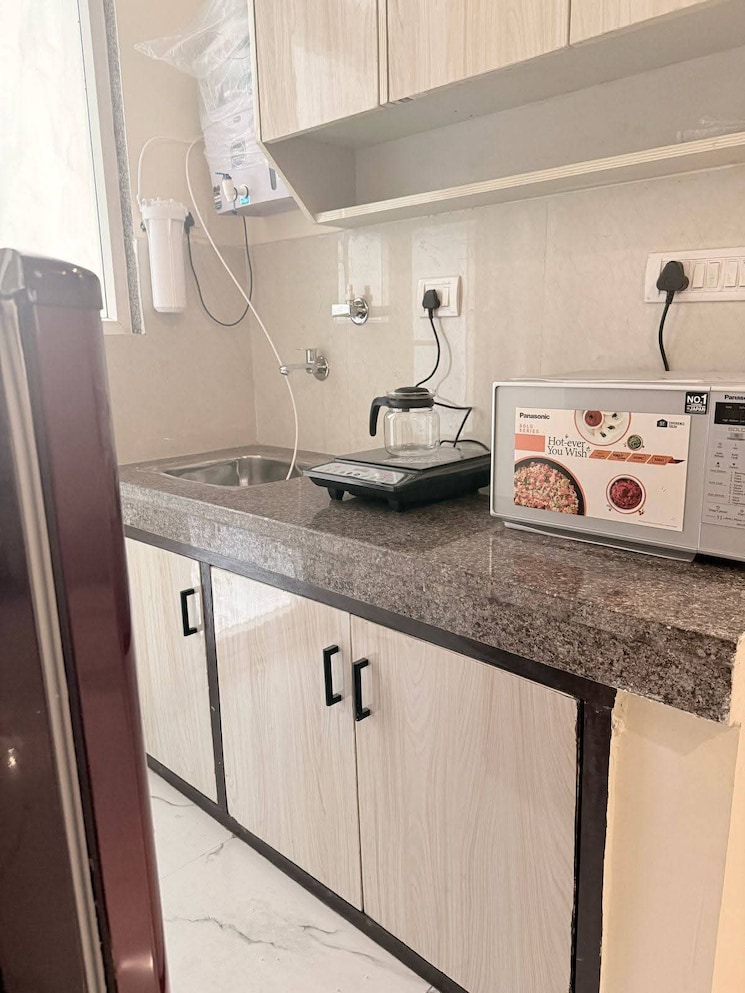Kitchen, sector 21 1 Bedroom 825 Sq.Ft. Builder Floor In Sector 21 Gurgaon 8950129