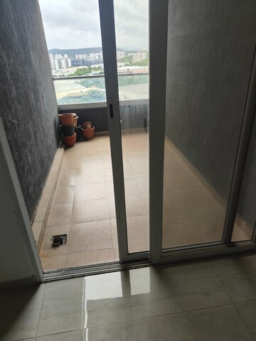 Balcony in 2 BHK Apartment at Mittal Pebbles High Mont, Hinjewadi – for Rent