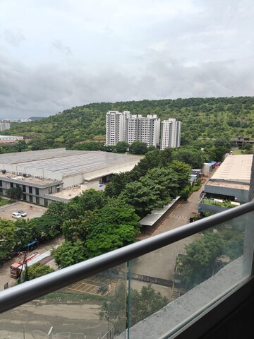 Balcony in 2 BHK Apartment at Mittal Pebbles High Mont, Hinjewadi – for Rent