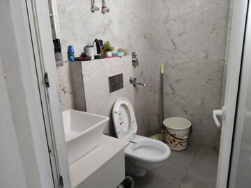 Bathroom in 2 BHK Apartment at Motiaz Royal Citi, Ambala Highway – for Rent