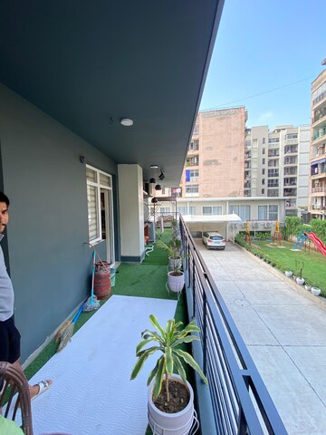 Balcony in 3 BHK Apartment at Vip Road – for Rent