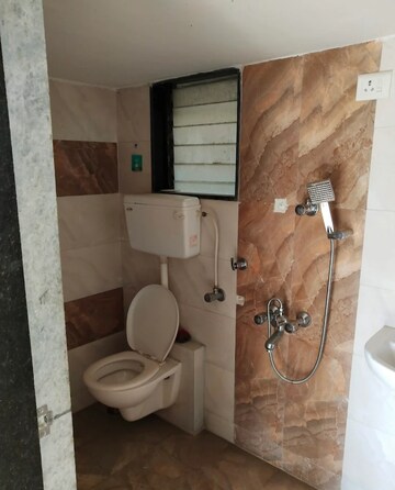 Bathroom in 1 BHK Apartment at Poonam Heights Virar, Virar West – for Sale