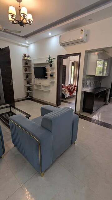 Living Room in 2 BHK Builder Floor at Sector 21 – for Rent