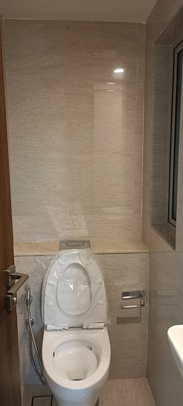 Bathroom in 1 BHK Apartment at Hiranandani Regent Hill, Powai – for Rent