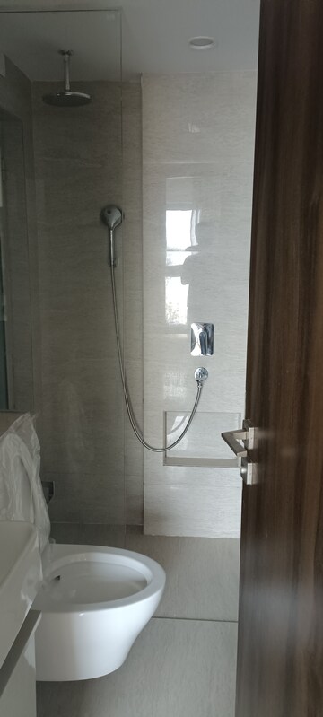 Bathroom in 1 BHK Apartment at Hiranandani Regent Hill, Powai – for Rent