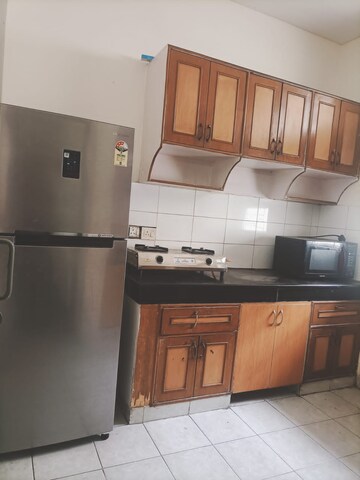 Kitchen in 3 BHK Builder Floor at Unitech South City II, Sector 50 – for Rent