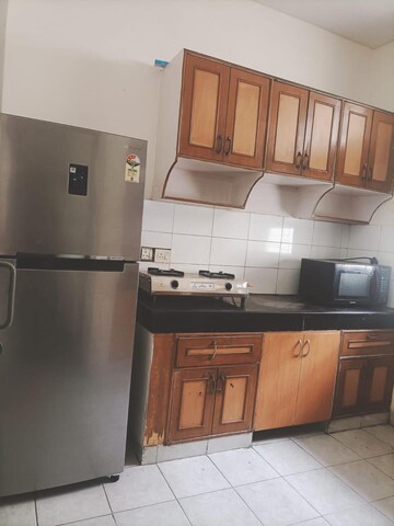 Kitchen in 3 BHK Builder Floor at Unitech South City II, Sector 50 – for Rent