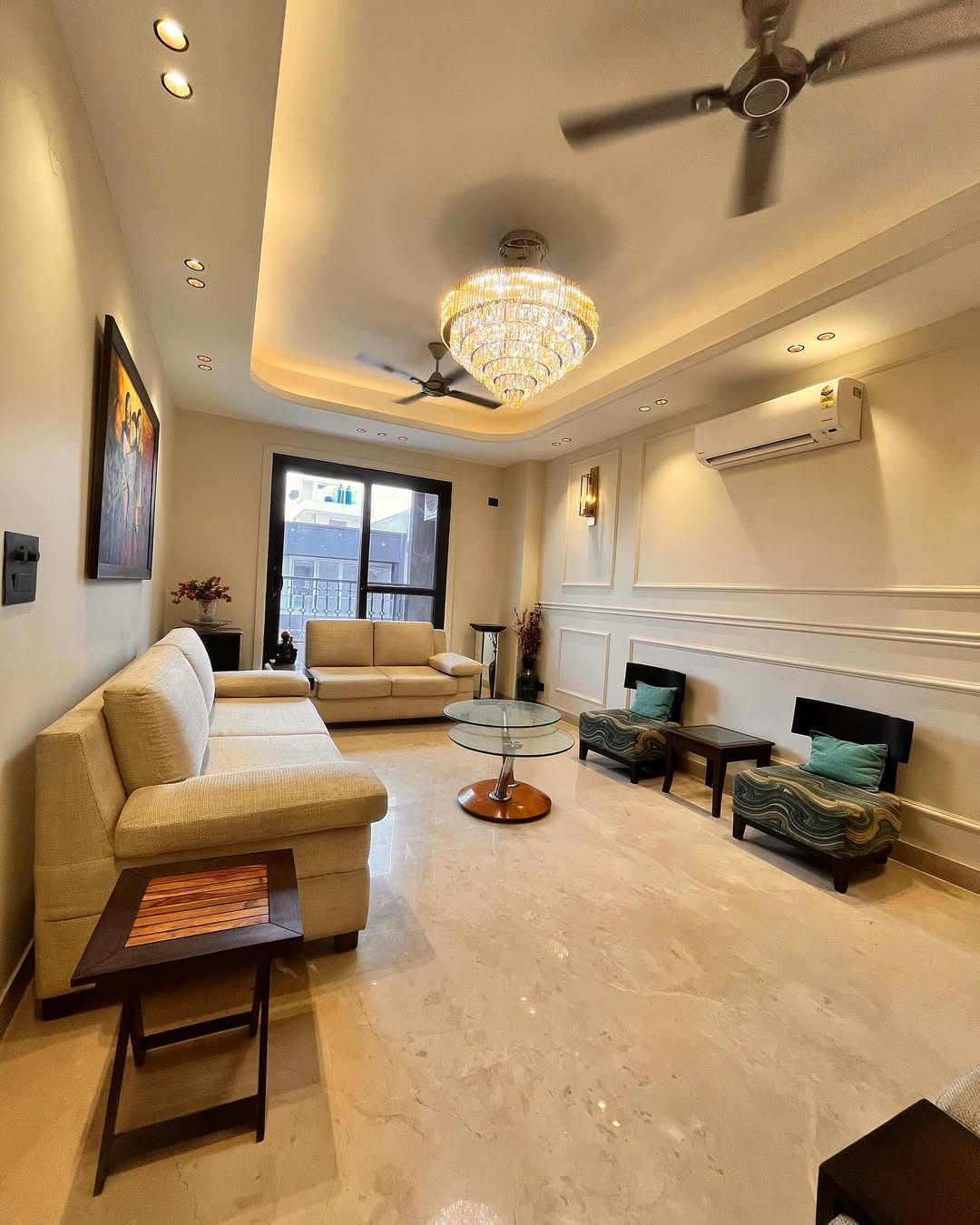 3 BHK + Pooja Room Apartment For Rent in Mittal Palm Beach