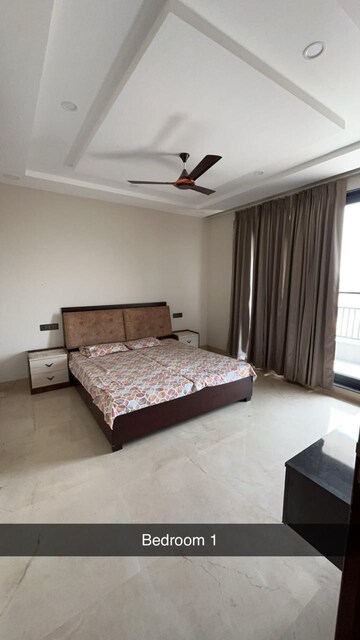 Bedroom in 3 BHK Apartment at Golden Sand Apartments, Dhakoli – for Sale