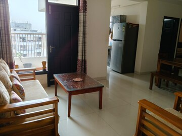 Living Room in 3 BHK Apartment at Golden Sand Apartments, Dhakoli – for Sale