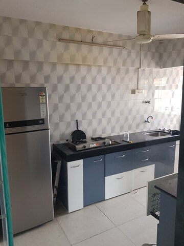 Kitchen in 3 BHK Apartment at Charmee Enclave, Vile Parle East – for Rent