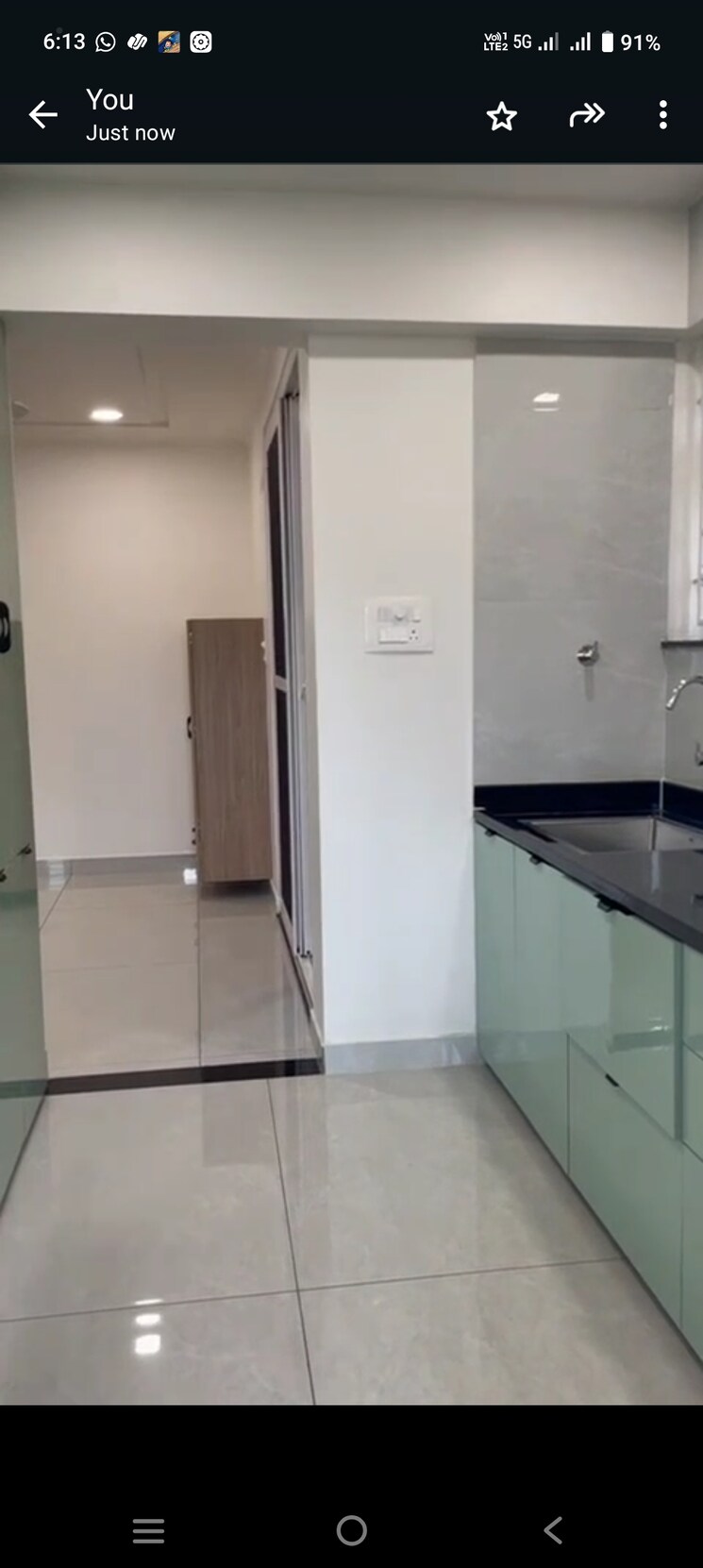 Kitchen, gujjanagundla 3 Bedroom 1755 Sq.Ft. Apartment In Gujjanagundla Guntur 8950270