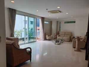 Living Room in 4 BHK Apartment at Brigade Crescent, Frazer Town – for Sale