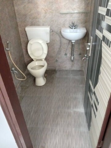 Bathroom in 2 BHK Builder Floor at Chattarpur – for Rent